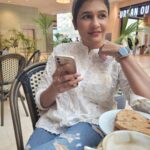 Anjena Kirti Instagram - Anytime is coffee time ☕️ Yas Mall Abudhabi UAE