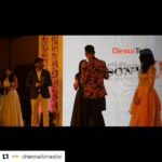 Anjena Kirti Instagram - #entwined #TOI #ChennaiTimes @karthiksrinivasan007 . 🌺 Grt Convention Centre