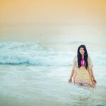 Anjena Kirti Instagram - Vitamin "Sea" 🐋🐠🦈🐳🐚🦀🦐🦑 #Anjenakirti . 📷 : @arunprasath_photography