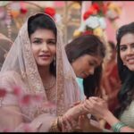 Anjena Kirti Instagram - #meherezylaa video song out now on U1 records ❤️ #Maanaadu #meherezylaa #meherezylaavideosong #zarina