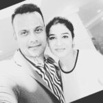 Anjena Kirti Instagram - #ThrowbackThursday To one of my fav pictures with my sweetest Buddy @karthiksrinivasan007 🌸🧚‍♀️📷 #friends4eva 😎