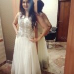 Anjena Kirti Instagram – #OutfitOfTheDay #SunTV #SundayGallata #CelebrityGuest #300thEpisode 👑🎵🎶💕 yet another white ..I know..I know..but I just lovvve whites💕 Sun Network