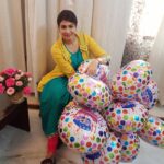 Anjena Kirti Instagram - #HappyBirthdayToMe👑 👑✡🙌💕🌹🕉🌻👑🦋👑💕