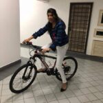 Anjena Kirti Instagram - Cycling on the 9th floor 🚴 Putrajaya, Wilayah Persekutuan, Malaysia