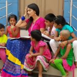 Anjena Kirti Instagram - Happy Children's Dayyyyy!!!!💕😍🤴🏃👯🤷💃👫👭👩👶😍💕 #Childrensday Ambasamudram