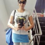 Anjena Kirti Instagram - #Gym ❤🌻🍀⛧🦋🦄🕉⛧