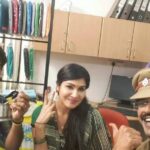 Anjena Kirti Instagram - #Funatshoot #Shootdiaries #Anjenakirti 🕉⭐🌙🌹🌻💙 #Goodvibesonly #Shootlife