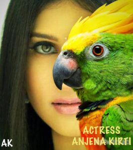 Anjena Kirti Instagram - Another lovely edit I received on Twitter..💚 #Anjenakirti thanks @arunkumar_nanjundan