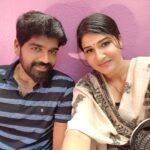 Anjena Kirti Instagram - With My Buddy Inico prabhakaran #Anjenakirti #Shootdiaries