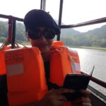 Anjena Kirti Instagram - #Day4 #VacationModeOn #👑💕👒👜🦋🐒🐵🦌🤳🐗☕🍃👑💕🤗 #Myfavouriteteeshirt #withfaithanythingispossible Lake Palace, Thekkady