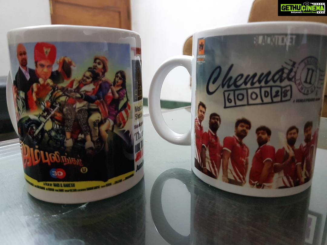 Anjena Kirti Instagram - Thank you Done channel ❤☕ @donechannel my films #Jumbulingam3D #chennai28ii #Anjenakirti