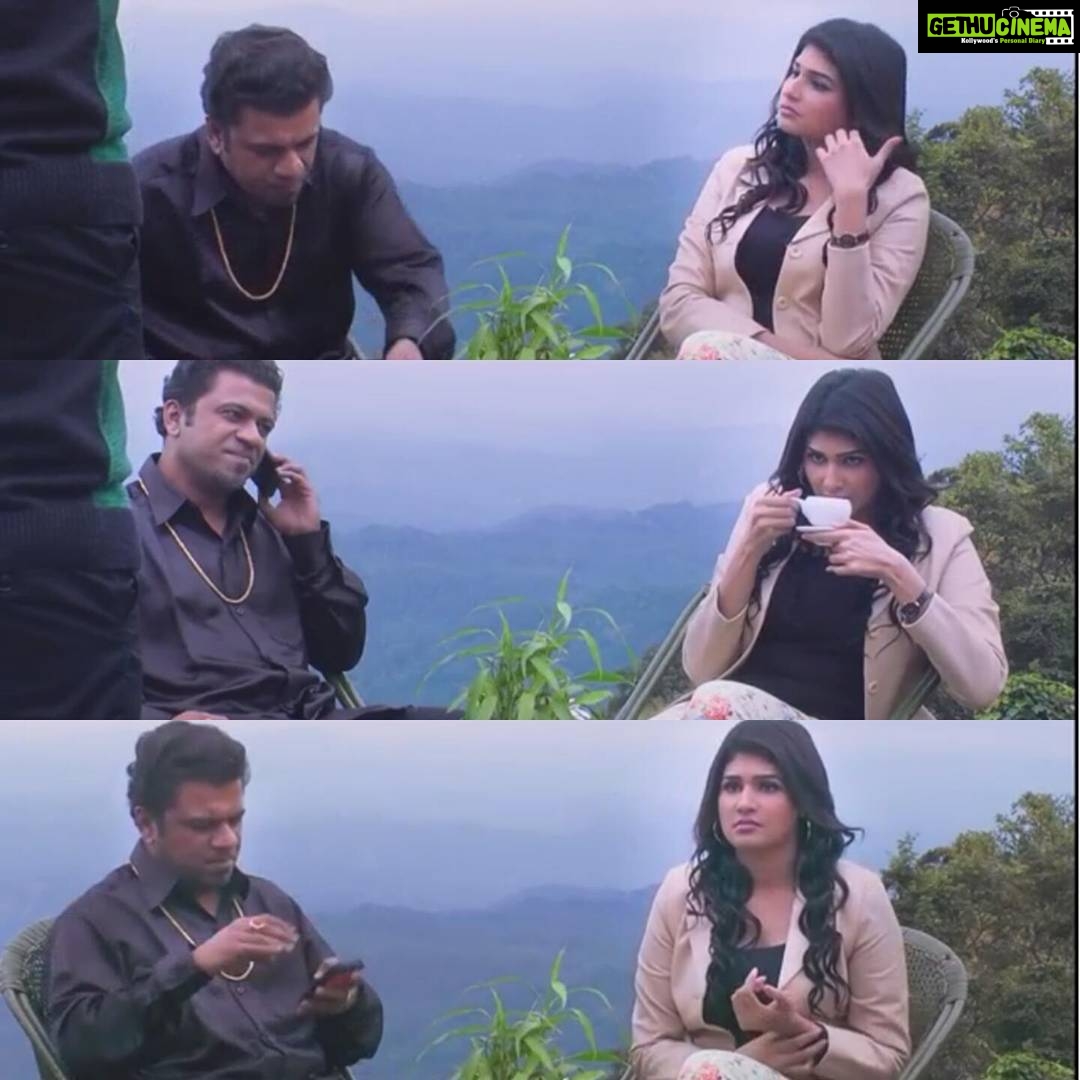 Anjena Kirti Instagram - Throwback to #Jumbulingam3D with #Yogjapee Munnar