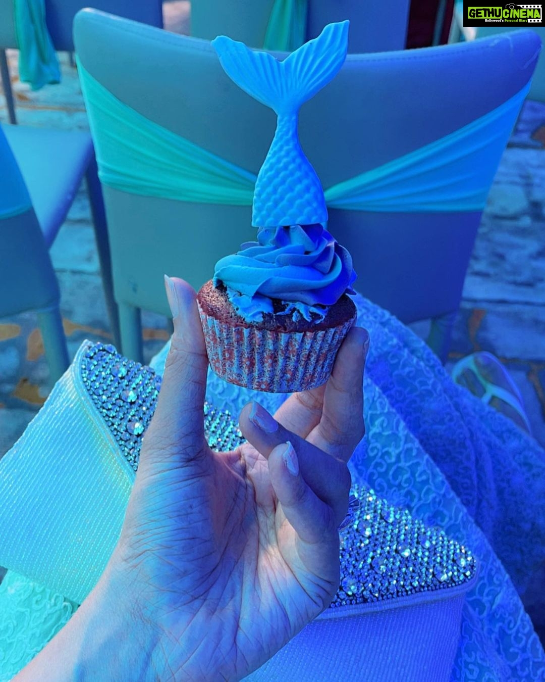 Anjena Kirti Instagram - Tishya 8th birthday! #cake #cupcake #mermaid