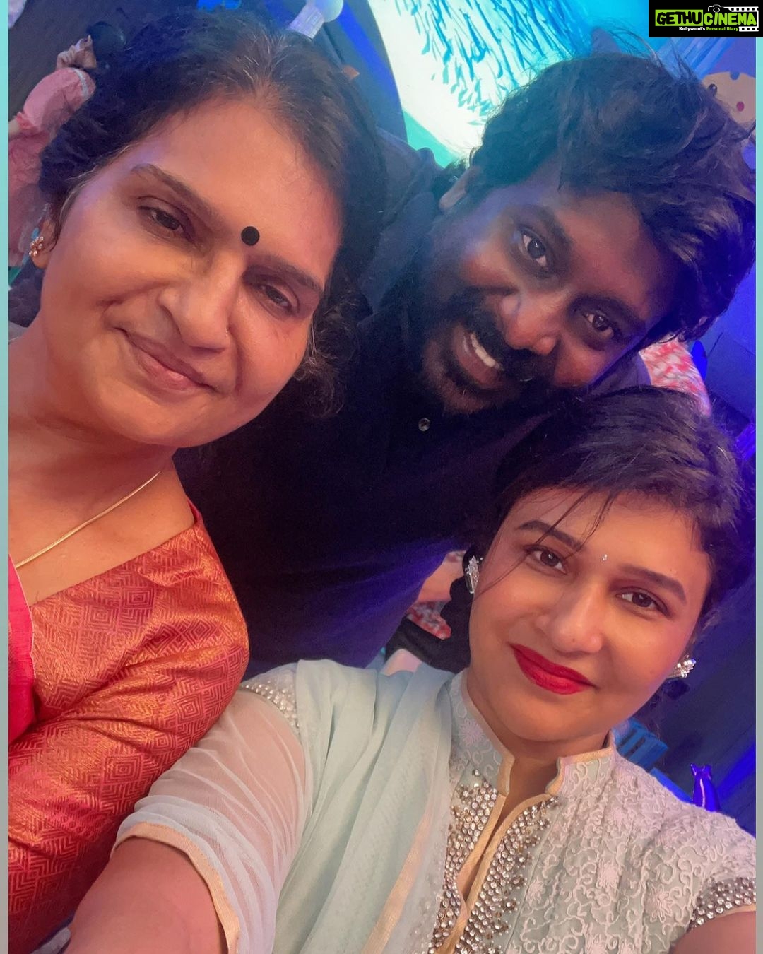 Anjena Kirti Instagram - @iamvijayvasanth @nithyavijayvasanth @sindhuvinothkumar 🎉