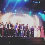 Anjena Kirti Instagram - All of us on stage dancing to soppana-sundari-#audiolaunch #soppanasundari #dancing #chennai28 #chennai282ndinnnings #chennai28ii #happinessisaninsidejob2016 #malaysia #yuvansmagic #ysrsinging ☺💃💃🔥😍 #Anjenakirti