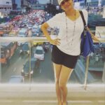 Anjena Kirti Instagram - #traffic #bangkok #tiredface #👑😉😊💕#goodvibesonly #Anjenakirti Bangkok, Thailand