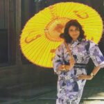 Anjena Kirti Instagram – #Japan #konichiwa #arigato #yukatha #posing #me #movieshoot #location #Japanese #funtime #freezing