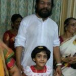 Anju Aravind Instagram - Anvi kutti with birthday boy