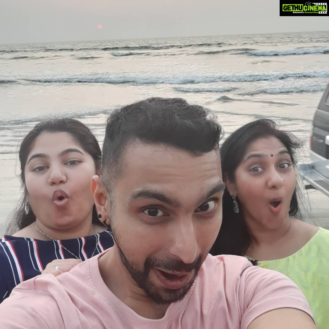 Anju Aravind Instagram - Thalassery#muzhappilangad beach