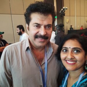 Anju Aravind Instagram - With the super stars🥰❤🥰