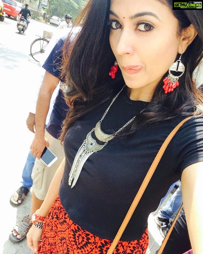 Anju Kurian Instagram - tongue out smiley girl 😛