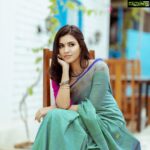 Anju Kurian Instagram – 🥰🥰🥰
.
.
.
P.c – @riophotography.in 
Saree- @shiulisarees