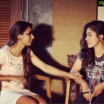 Anju Kurian Instagram - #tb #morningpost🌞 #badmintontalk #funtimewith @sru_sai #memoriestocherish #kotagiridiaries #haveagoodday