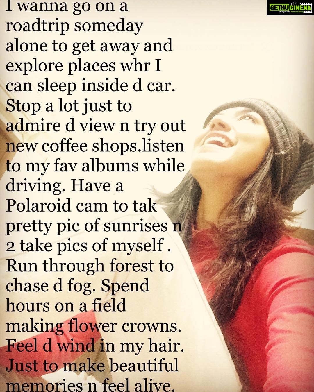 Anju Kurian Instagram - #onelife2live #happyvibes #lovetotravel✈ #memoriesforlife #timetoobserveandlisten #happinessinsimplicity #instaaddiction #lovetosmile😊 #independentgirl #dreamcatcher #musiclover🎶 #loveyouzindagi💫❤