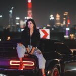 Anju Kurian Instagram - Today we witnessed something special which will never happen again✨22.02.2022 ✨ ✨ 22 2 22 ✨ 📸- @fazil3 @hafidhmohd_ 🚗- @vinay_phantom #22022022 #palindrome #ambigram #favourite #liveinthemoment #nightview #traveldiaries #citylights #portrait_perfection #moodboard #sky #cityview #adaytoremember #instastyle #instamoment #ootd #happytwosday #casualstyle #lightandshadow #dubai🇦🇪 #instalove #eveningvibes #dodge #xoxo