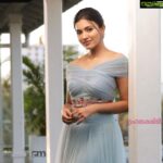 Anju Kurian Instagram - Just be your own unique beautiful self 🥰❤️. . . . P.C - @georgemathewphotographyi Wearing - @designmecochin Styling - @styledbysmiji MUA - @subin_lalitha