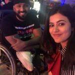 Anju Kurian Instagram - A firm believer in 'turning adversity into opportunity', @sujithstory has made his mission to inspire the same in others. It was lovely meeting my schoolmate after 10years and we had such a meaningful conversations. Right from those school days, he was a confident and optimistic guy. His accident sent all of us into shock. Multiple fractures to the skull, damage to the spine and had to be wheelchair-bound because he got paralysed below the waist– who would expect him to come back to a normal life? He proved to the world that the power to change circumstance lies not with doctors or other people ,but with the person himself. Even after all the struggles he decided to join gym. When everyone told him it was impossible, he demonstrated that impossible was just an illusion. That instance where he managed to pull a 1.3 ton car – I cannot express how awestruck I was. After speaking with Sujith I realised that, in a test of ones life we should have faith, dedication, patience, discipline and self motivation to reach our goals. Hats off to you my dear friend. Today’s youth has a lot to learn from you. Your story testifies that when the going gets tough, the tough get going. Dubai, United Arab Emirates