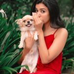Anju Kurian Instagram - Now he knows all my secrets🐶🤫🙈. . . . P.C - @thevenkatbala