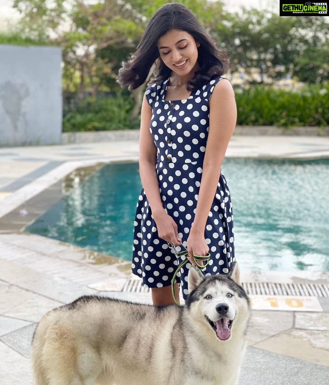 Anju Kurian Instagram - Some things just fill your heart without trying 🐾 🥰. . . 📸 - @thetravelleraa 🐕- @thewoneskennels