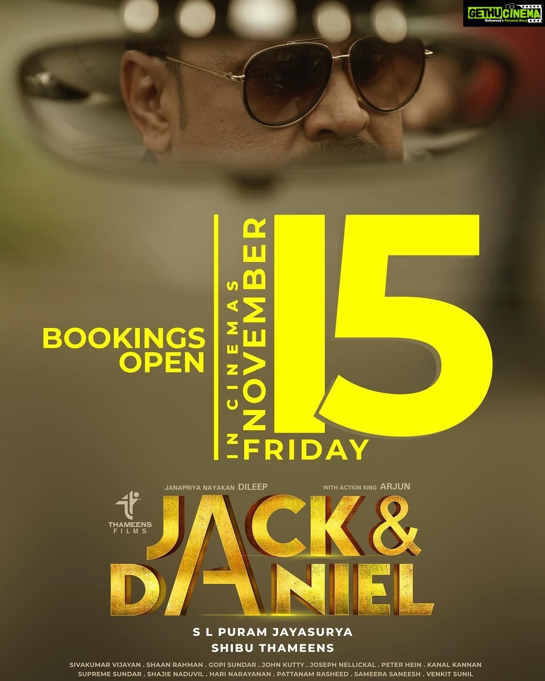 Anju Kurian Instagram - Jack & Daniel from 15th November 😎