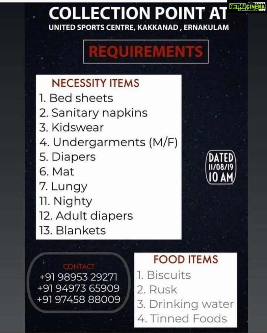 Anju Kurian Instagram - Your help can rebuild the lives of the affected #standwithkerala