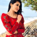 Anju Kurian Instagram - The universe has my back🌍💫 . . 👗- @klumbyprajinajaanaki 💄- @g_kaur21