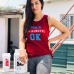 Anju Kurian Instagram - Lovin’ it @1upnutritionindia @1upnutrition 😋🤩😍. Has anyone else tried this vegan protein yet ??? Definitely a must try if u r a vegan lover!!! Get this amazing product from @coresupplementstore Chennai & follow a healthy lifestyle 🤗