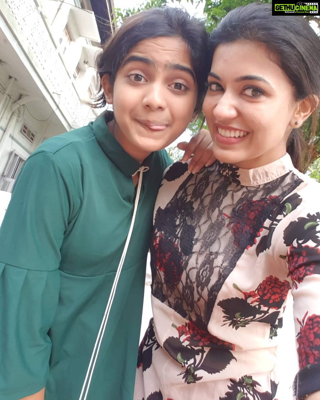 Anju Kurian Instagram - Tongue out selfie 😋with teenamol ❤❤ #njanprakashan