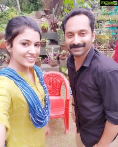 Anju Kurian Instagram - Selfie with Mr.Prakashan 😉 #allindiarelease #todayonwards