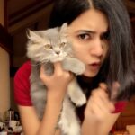 Anju Kurian Instagram - It’s Zumba time with mammosi🐱❤️. . . #mammalovesmammosi #mybabygirl #teachinghermoves #welovedancing #mammosi #instalove #instafamily #vacationmodeon