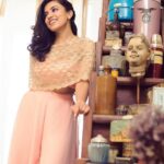Anju Kurian Instagram - Keep calm & believe in magic ✨ 📸 - @balakumaran_me . . 💄 - @vedya.hmua . . 👗 - @labelmagnoliaa . . 🏨 - @bnbboutique_chennai