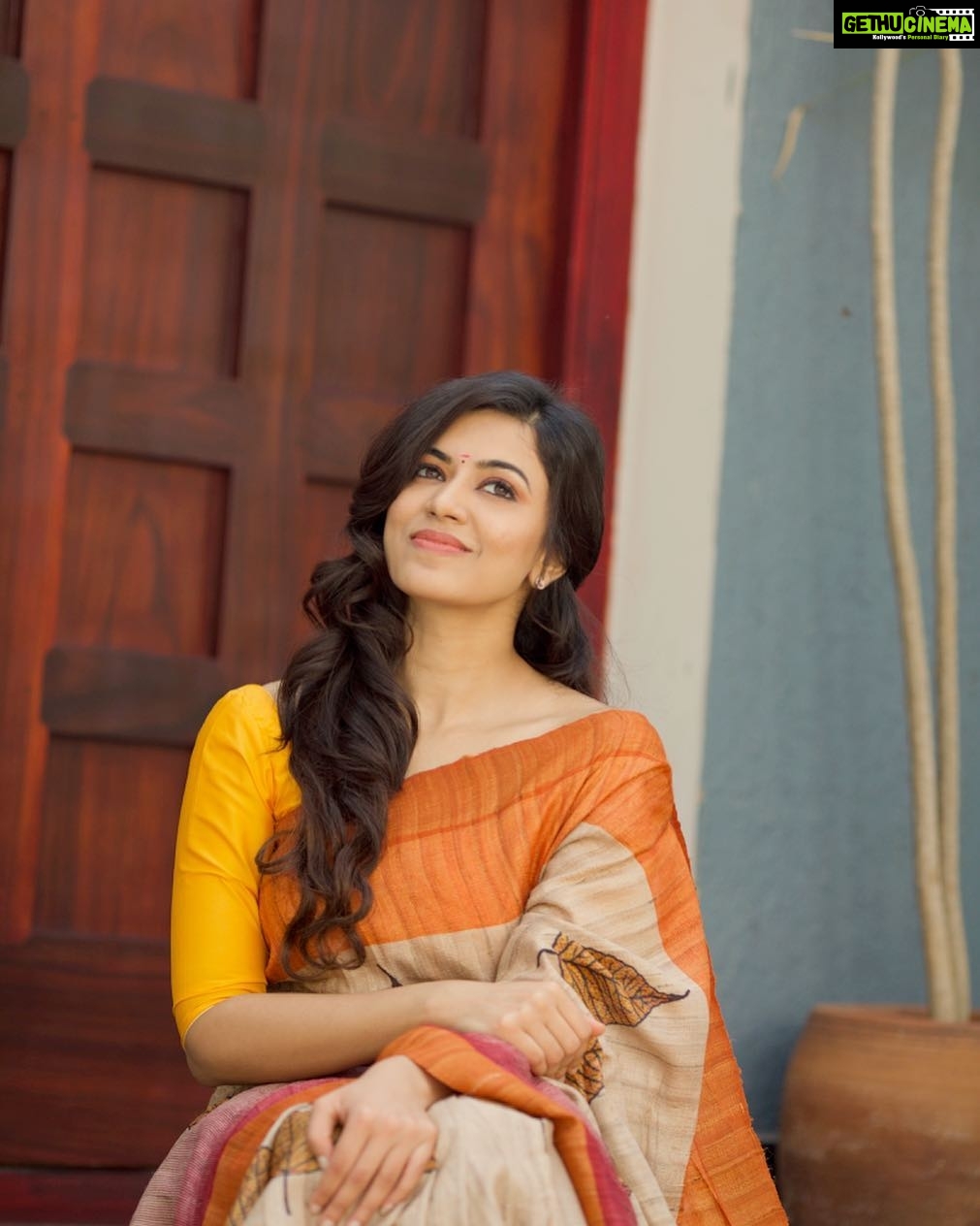 Anju Kurian Instagram - P.c - @riophotography.in Wardrobe - @shiulisarees M/H - @makeupartistrybykavithasekar