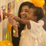 Anju Kurian Instagram - ❤️Her excitement face 😍🙈 #littlemunchkin #aerysbaby #babtismday #happyfaces #goodvibes #picoftheday #keraladiaries #xoxo💋