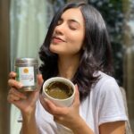 Anju Kurian Instagram - What a find ! @thetribeconcepts Root Strengthening Hair Mask has been a savior for my monsoon frizz. Love Love Love the packaging of the cute steel tin. Somehow I really love the fact that they come in powder form which makes it completely preservative and chemical-free. I mixed it with plain water, but you can also mix with yogurt. Make a thick paste and leave it on for 30mins- 1hr. Let me know in comments if you would like to give powdered hair conditioners a try? * * * #thetribeconcepts #Backtoroots #VocalforLocal
