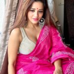 Antara Biswas Instagram - 💕💞💓💗💖💘💝…. Styled by : @styling.your.soul Saree: @tamairafashion