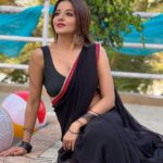 Antara Biswas Instagram - ❤️❤️❤️…. Styled by: @riddhirgandhi Mua : @sachinmakeupartist1 Hairstyling: @sayedsaba Assisted &📸: @deepakpathak663 Managed by: @skhushi_01 #smartjodi #look #starplus #monalisa #monvik