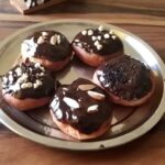 Anupriya Kapoor Instagram - My #homemadedoughnuts filled with #homemadecustard topped with #homemadechocolateganache