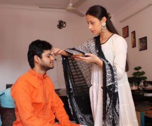 Anupriya Kapoor Instagram - Happy Raksha Bandhan🧿. God bless you😘😘