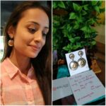 Anupriya Kapoor Instagram – Thank you @pinklanebyrashi for these elegant silver earrings. Your designs are really beautiful and the best part is that they go really well with Indian as well as western outfits. All the best dear😚😚
P.S Coming to Jaipur really soon to steal some more beautiful pieces from your collection.