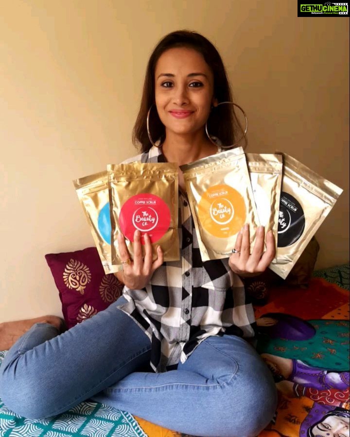 Anupriya Kapoor Instagram - Thank you @thebeautycoindia for the amazing scrubs and the gorgeous box with my name on it. These are 100% natural and they smell divine😙 I have used mango and chocolate flavour till now and i personally think they are lite and really effective. The after effects are grt, it really moisturizes and soothes my dry skin. Use it and see it yourself #notapaidpost P.S My mother used it as well and she approves it too